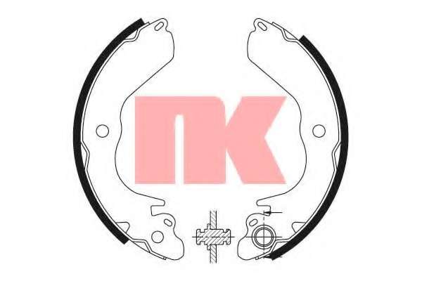 Комплект тормозных колодок