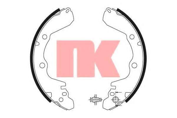 Комплект тормозных колодок