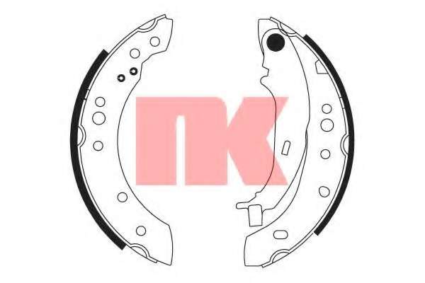 Комплект тормозных колодок