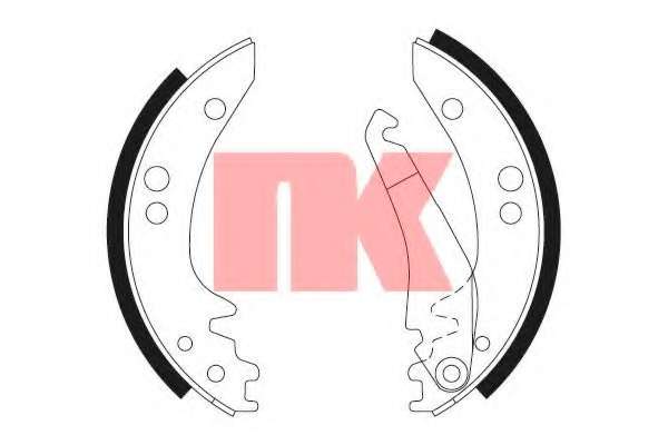 Комплект тормозных колодок