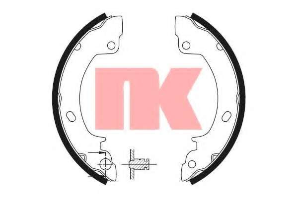 Комплект тормозных колодок