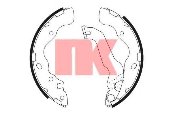 Комплект тормозных колодок