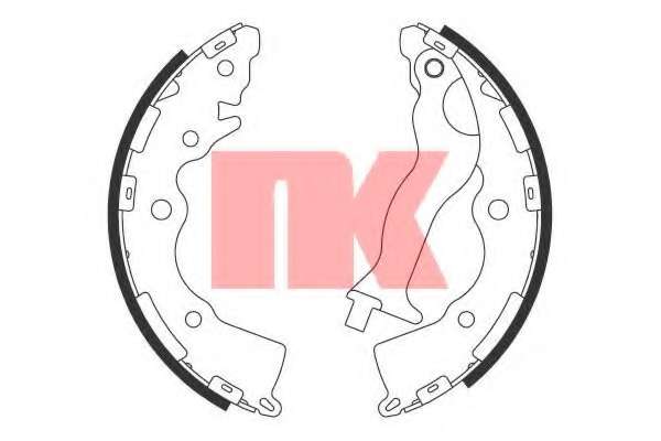 Комплект тормозных колодок