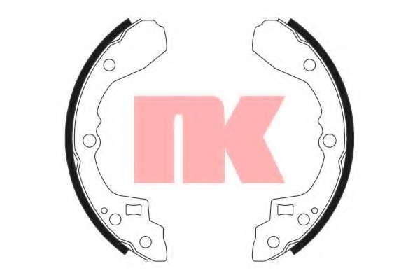 Комплект тормозных колодок