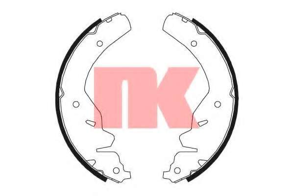 Комплект тормозных колодок