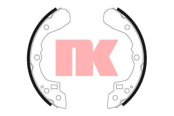 Комплект тормозных колодок