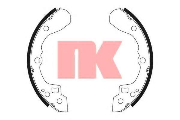 Комплект тормозных колодок