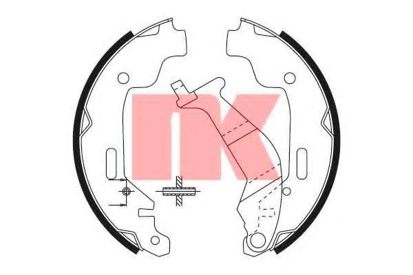Комплект тормозных колодок