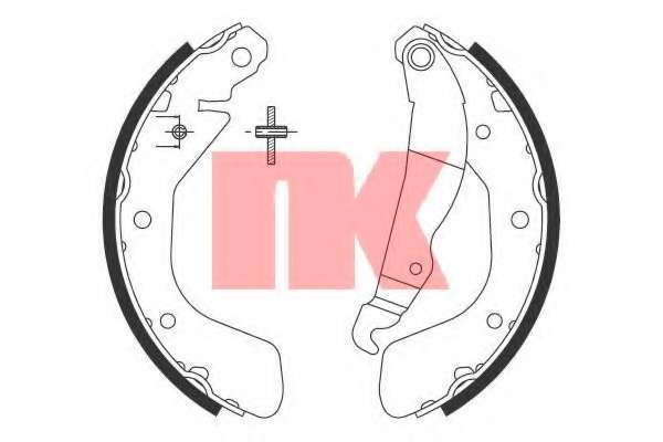Комплект тормозных колодок