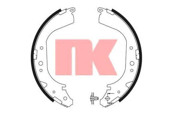 Комплект тормозных колодок