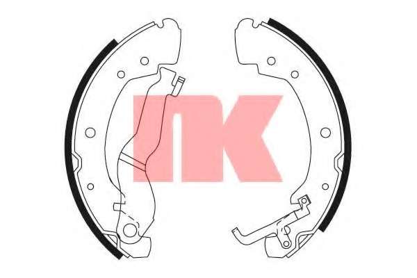 Комплект тормозных колодок