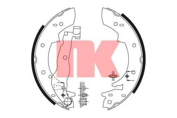 Комплект тормозных колодок