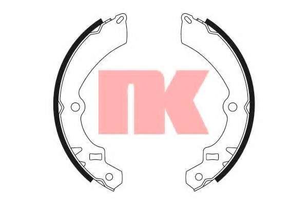 Комплект тормозных колодок