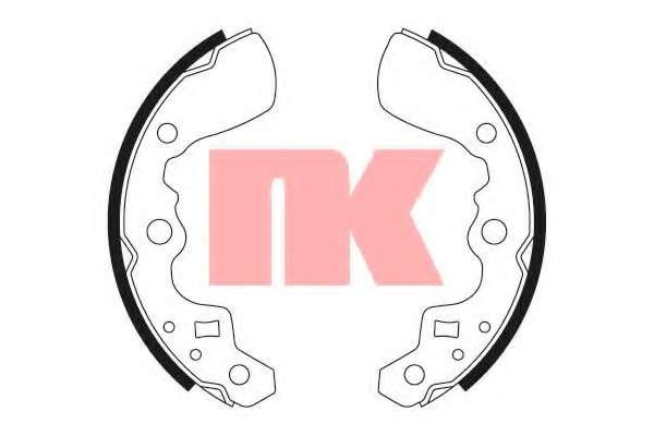 Комплект тормозных колодок