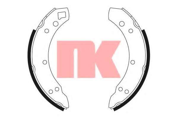 Комплект тормозных колодок