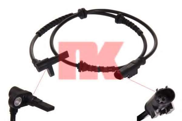 Датчик, частота вращения колеса