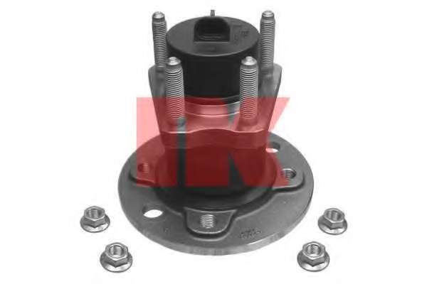 Ступиця (підшипник) зад. Opel Astra F, G, Combo C, Vectra A, B, Lanos 1.6 (+ABS) (4 гвинта)