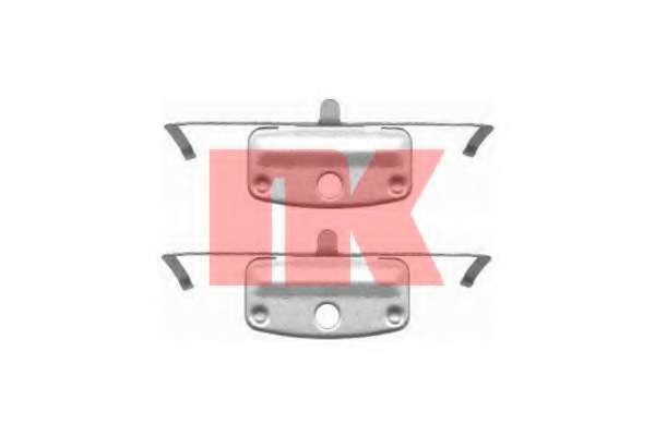 Комплектующие, колодки дискового тормоза