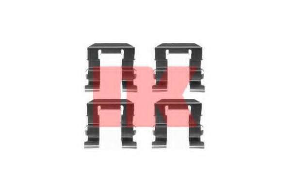 Комплектующие, колодки дискового тормоза