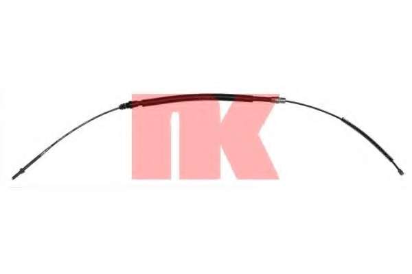 Трос ручника лівий Peugeot 405