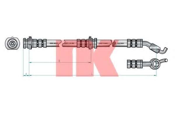 Тормозной шланг