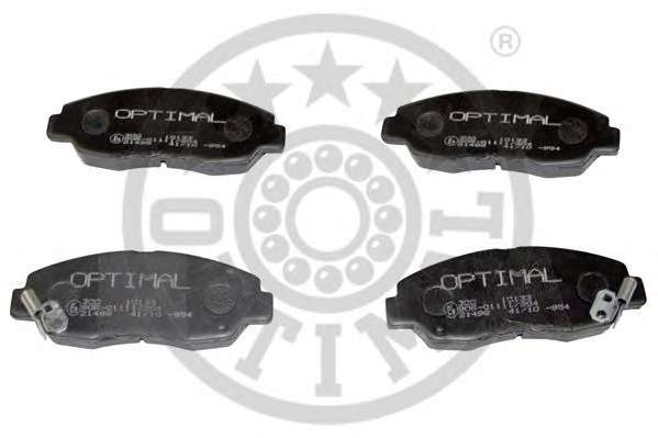 Комплект тормозных колодок, дисковый тормоз