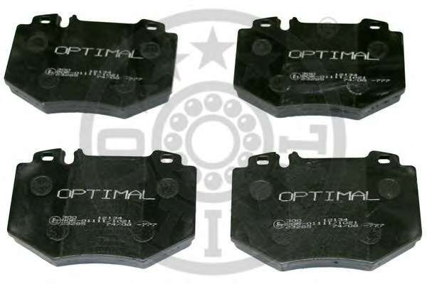 Комплект тормозных колодок, дисковый тормоз