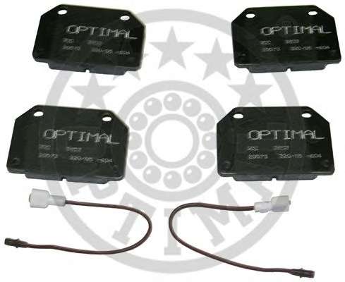 Комплект тормозных колодок, дисковый тормоз