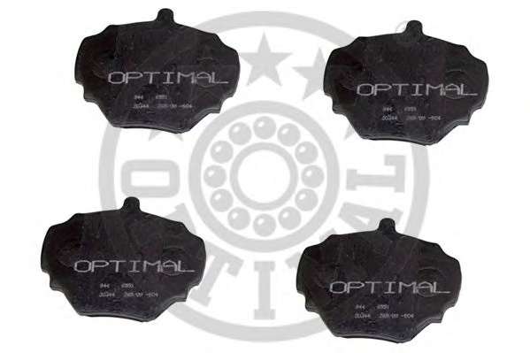 Комплект тормозных колодок, дисковый тормоз