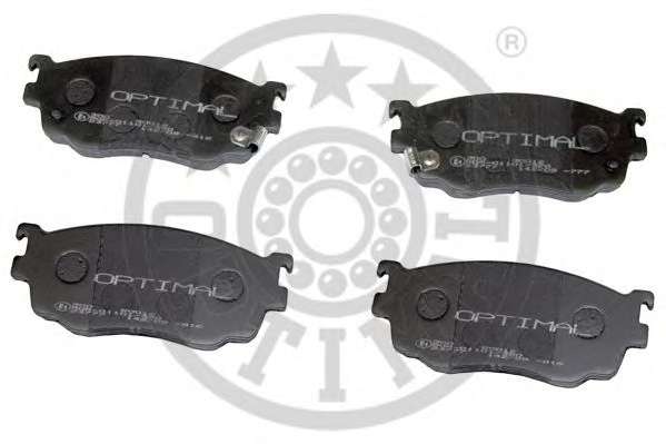 Комплект тормозных колодок, дисковый тормоз