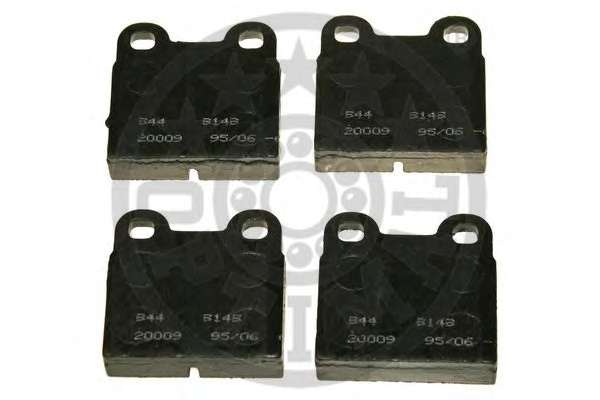 Комплект тормозных колодок, дисковый тормоз