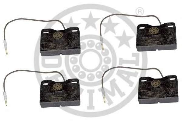 Комплект тормозных колодок, дисковый тормоз