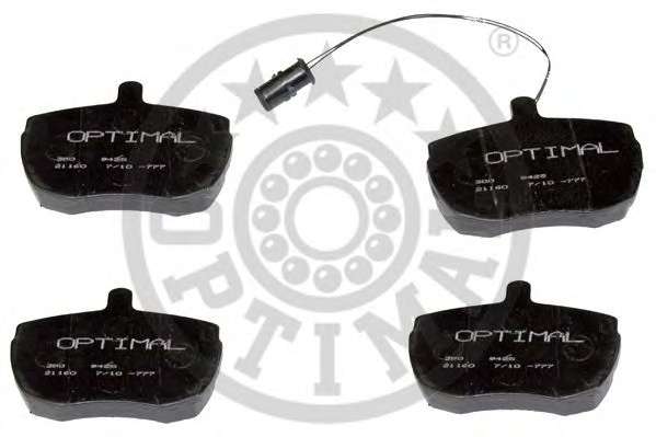 Комплект тормозных колодок, дисковый тормоз