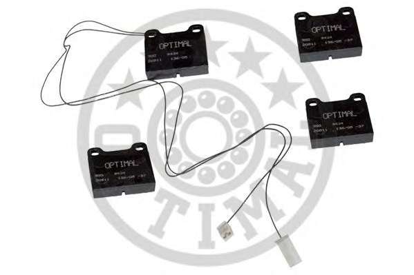 Комплект тормозных колодок, дисковый тормоз