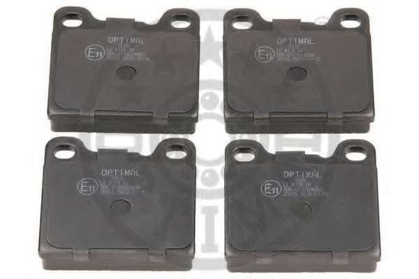 Комплект тормозных колодок, дисковый тормоз