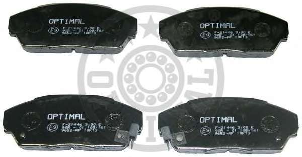 Комплект тормозных колодок, дисковый тормоз