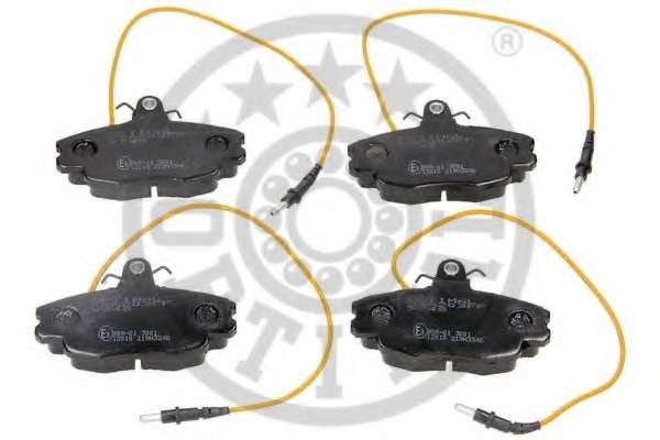 Комплект тормозных колодок, дисковый тормоз