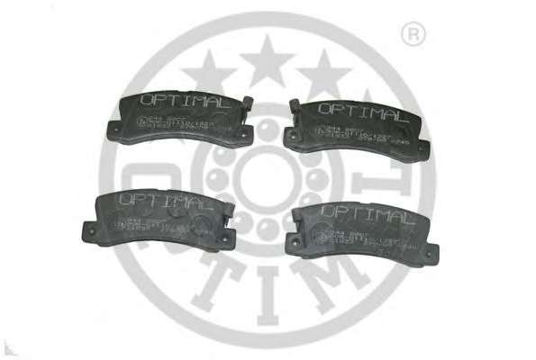 Комплект тормозных колодок, дисковый тормоз