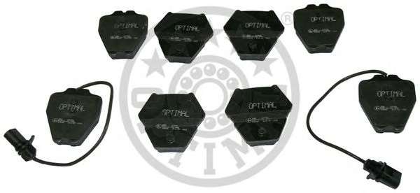 Комплект тормозных колодок, дисковый тормоз