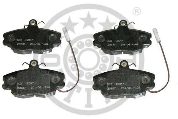 Комплект тормозных колодок, дисковый тормоз