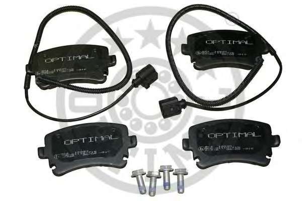 Комплект тормозных колодок, дисковый тормоз