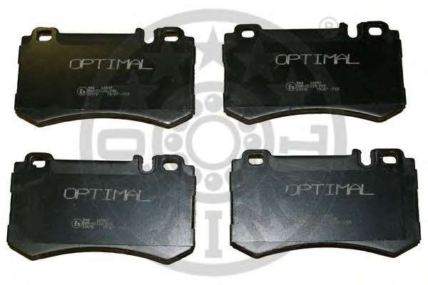 Комплект тормозных колодок, дисковый тормоз