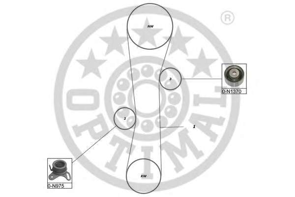Комплект ремня ГРМ