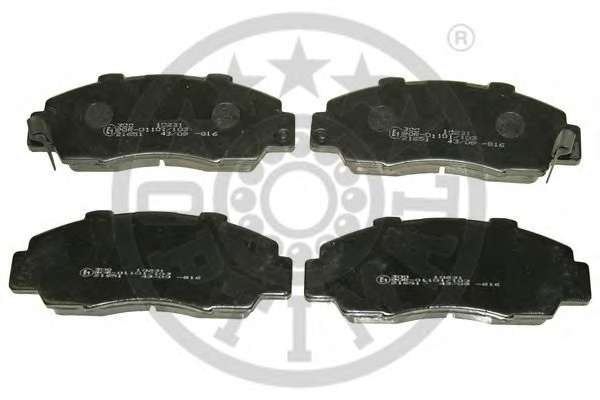 Комплект тормозных колодок, дисковый тормоз