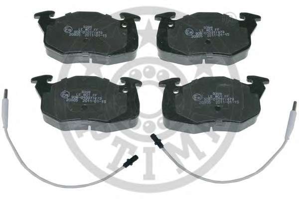 Комплект тормозных колодок, дисковый тормоз