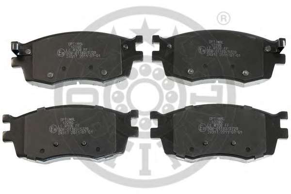 Комплект тормозных колодок, дисковый тормоз