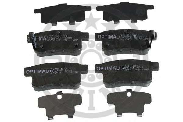 Комплект тормозных колодок, дисковый тормоз