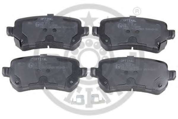 Комплект тормозных колодок, дисковый тормоз