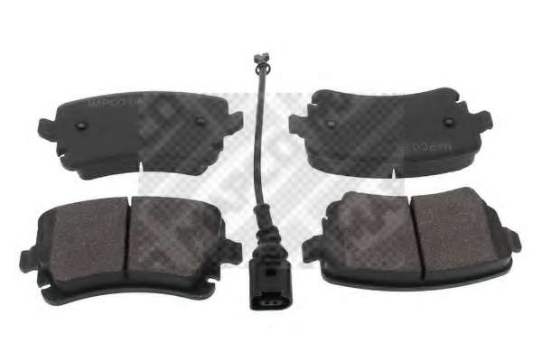 колодки гальмівні комплект, дискові гальма