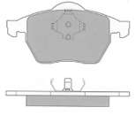 Комплект тормозных колодок, дисковый тормоз